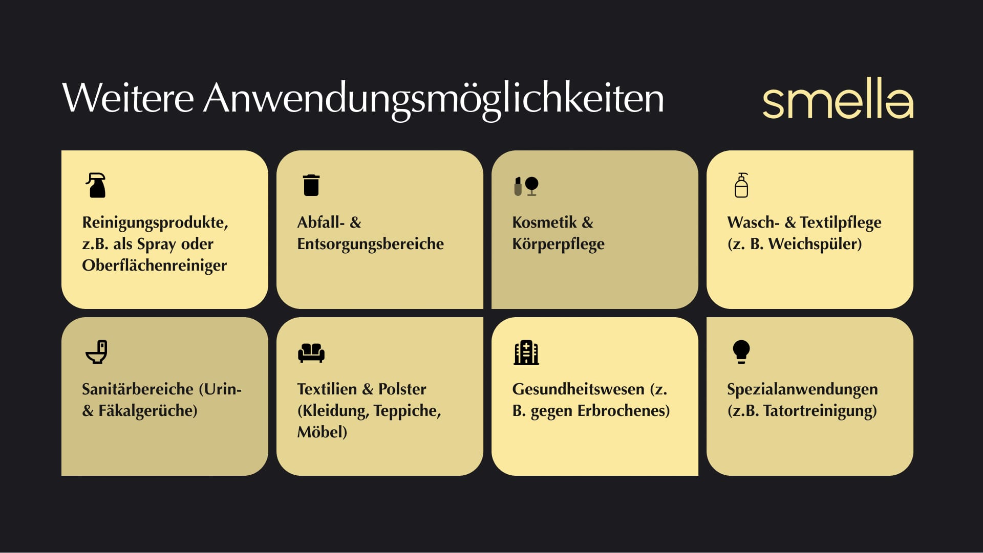 Redesigned slide: hospitality deck